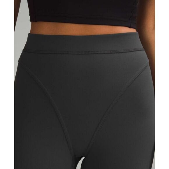 LULULEMON Wunder Train Aerobic High-Rise Tight 25" Size 2 Graphite Grey - Picture 2 of 9